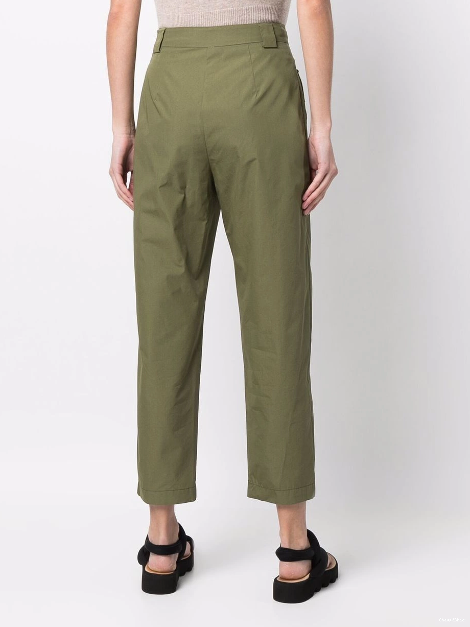 Affordable Love flap-pockets parachute trousers Moschino cotton-blend Women 0422